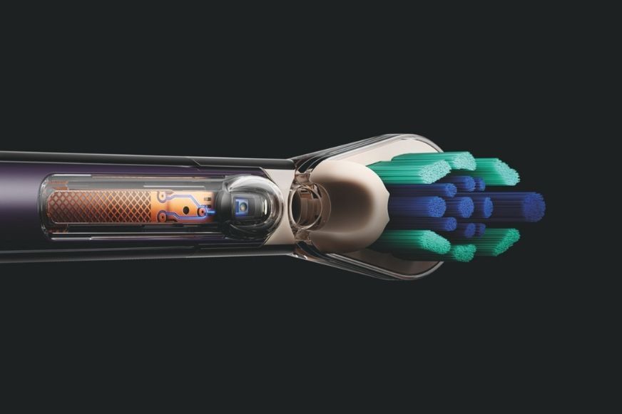 Dyson CameraJet Bürstenkopf mit Kamera für Gap Optical Targeting